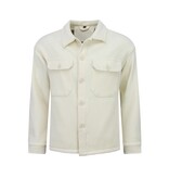 ENOS Heren Overshirt met Zakken - Heren Jack - Tussenjas Heren - 520 - Beige