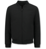 ENOS Nette Baseball Jacket - Tussenjas Heren -  8862 - Zwart