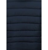 Enos Heren Jack met Capuchon - Slim Fit - Tussenjas Heren - 8210 - Blauw