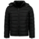 Heren Jack met Capuchon - Slim Fit - Tussenjas Heren - 8210 - Zwart