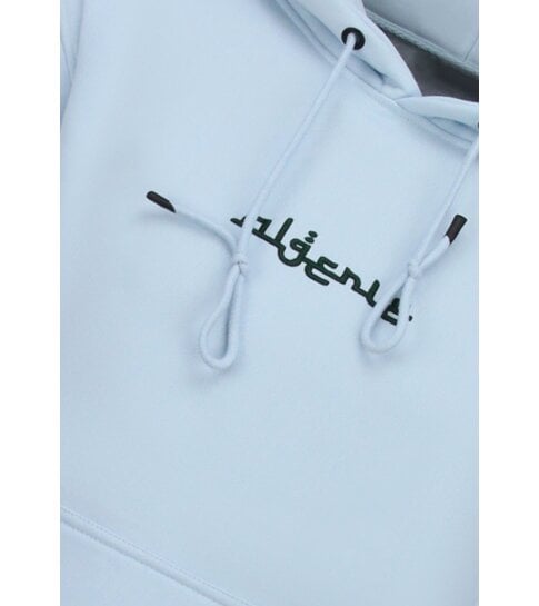 TopStar Oversized Hoodie Heren met Capuchon - Algerie Print - Dik Geweven - 5816- Licht Blauw