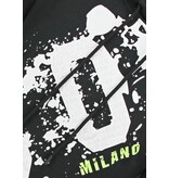 TRUE RISE Oversized Hoodie Heren met Capuchon - ICON Splatter - Dik Geweven - 5800 - Zwart