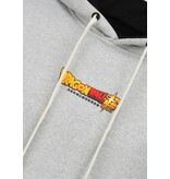 TRUE RISE Oversized Hoodie Heren met Capuchon - Dragon Ball Print - Dik Geweven - 5682 - Grijs