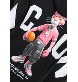 TRUE RISE Oversized Hoodie Heren met Capuchon - ICON Panther Print - Dik Geweven - 5795 - Zwart