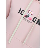 TRUE RISE Oversized Hoodie Heren met Capuchon - ICON Panther Print - Dik Geweven - 5795 - Roze