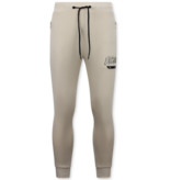True Rise Trainingspakken - Tracksuit ICON -  Joggingpak Heren - Huispak Heren Volwassenen - Twinset -  5732 - Bruin