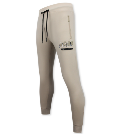 TopStar Trainingspakken - Tracksuit ICON -  Joggingpak Heren - Huispak Heren Volwassenen - Twinset -  5732 - Bruin