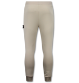 True Rise Joggingpak Heren Volwassenen  - Huispak ICON - Trainingspak Heren - Tracksuit - 11765 - Bruin