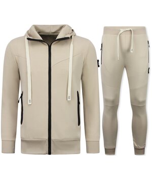  TopStar Joggingpak Heren Volwassenen  - Huispak ICON - Trainingspak Heren - Tracksuit - 11765 - Bruin