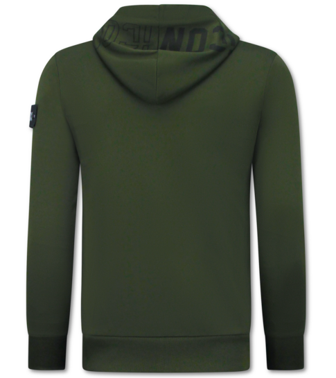 True Rise Trainingspak Heren - Huispak ICON - Joggingpak Heren Volwassenen -  Tracksuit - 11765 - Groen