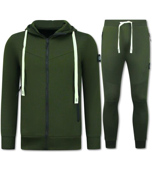 TopStar Trainingspak Heren - Huispak ICON - Joggingpak Heren Volwassenen -  Tracksuit - 11765 - Groen