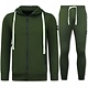Trainingspak Heren - Huispak ICON - Joggingpak Heren Volwassenen -  Tracksuit - 11765 - Groen