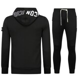 True Rise Huispak ICON - Trainingspak Heren - Joggingpak Heren Volwassenen - Tracksuit - 11765 - Zwart