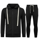 TopStar Huispak ICON - Trainingspak Heren - Joggingpak Heren Volwassenen - Tracksuit - 11765 - Zwart