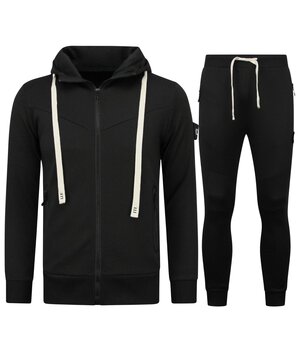  TopStar Huispak ICON - Trainingspak Heren - Joggingpak Heren Volwassenen - Tracksuit - 11765 - Zwart