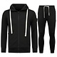 Huispak ICON - Trainingspak Heren - Joggingpak Heren Volwassenen - Tracksuit - 11765 - Zwart