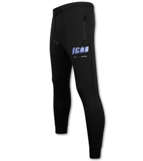 TopStar Trainingspak Heren - Tracksuit ICON - Joggingpak Volwassenen - Huispak - Set Heren -  5732 - Zwart / Blauw