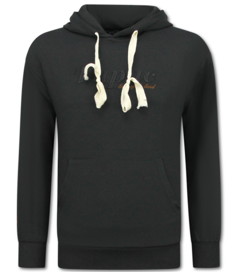 TopStar Tupac Trainingspak Hoodie - 2Pac Joggingpak Hoodie Heren - Huispak Heren Volwassenen - 663- Zwart