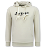 True Rise Tupac Trainingspak  - 2Pac Joggingpak Hoodie Heren - Huispak Heren Volwassenen - 663- Bruin