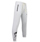 True Rise Tupac Trainingspak  - 2Pac Joggingpak Hoodie Heren - Huispak Heren Volwassenen - 663- Wit