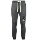 True Rise 2Pac Joggingpak Hoodie Heren  - Tupac Trainingspakken  - Huispak Heren Volwassenen - 672 -Grijs