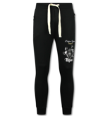 True Rise 2Pac Joggingpak Hoodie Heren  - Tupac Trainingspakk Hoodie - Huispak Heren Volwassenen - 672 - Zwart