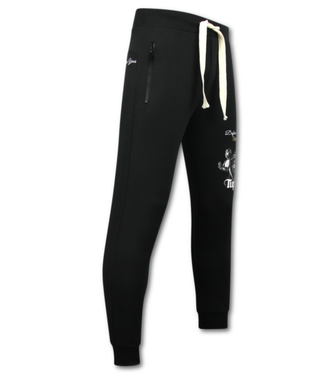 TopStar 2Pac Joggingpak Hoodie Heren  - Tupac Trainingspakk Hoodie - Huispak Heren Volwassenen - 672 - Zwart