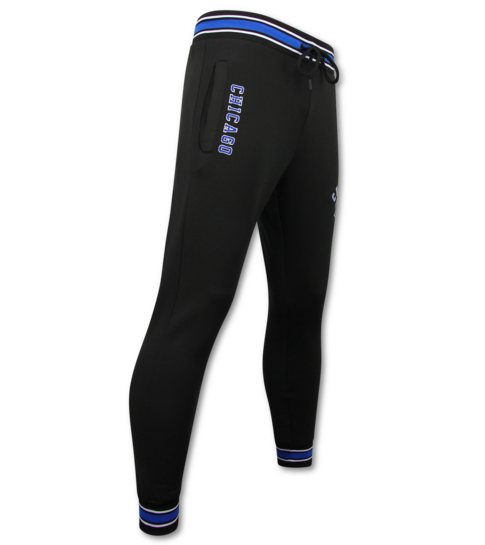TopStar Trainingspakken Heren Chicago Bulls  - Joggingpak Heren - Huispak Heren Volwassenen - 5591 - Zwart / Blauw