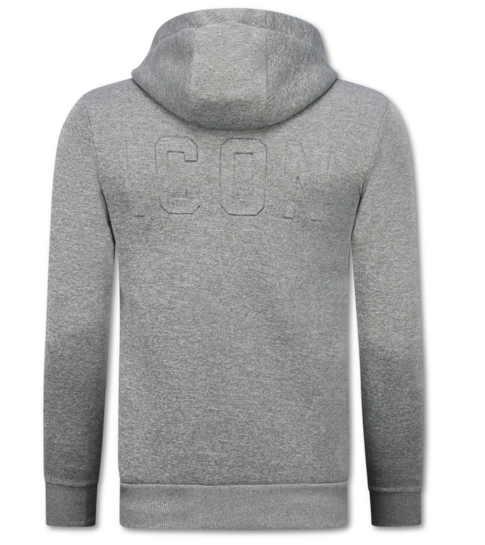 True Rise Dik Geweven Joggingpakken Heren  ICON   - Trainingspakken  - Huispakken  Volwassenen -  11986 - Grijs