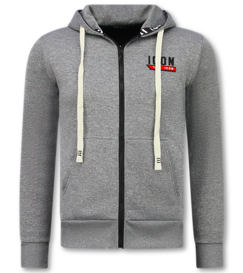 True Rise Dik Geweven Joggingpakken Heren  ICON   - Trainingspakken  - Huispakken  Volwassenen -  11986 - Grijs