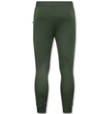 True Rise Dik Geweven Joggingpakken Heren  ICON   - Trainingspakken  - Huispakken  Volwassenen -  11986 - Groen