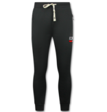 True Rise Dik Geweven Joggingpakken Heren  ICON   - Trainingspakken  - Huispakken  Volwassenen -  11986 - Zwart
