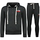 Dik Geweven Joggingpakken Heren  ICON   - Trainingspakken  - Huispakken  Volwassenen -  11986 - Zwart