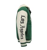 ENOS Baseball Jas met Capuchon Oversized  - Bomberjack Heren - 523 - Groen