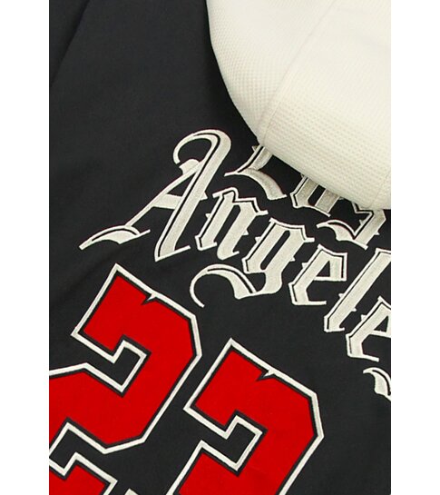 ENOS Baseball Jas met Capuchon Oversized  - Bomberjack Heren - 523 - Zwart