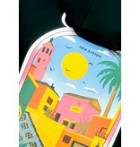 TRUE RISE Oversized Hoodie Heren met Capuchon - CASA BLANCA - Dik Geweven - 5993 - Zwart