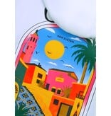 TRUE RISE Oversized Hoodie Heren met Capuchon - CASA BLANCA - Dik Geweven - 5993 - Wit