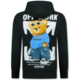 Oversized Hoodie Heren met Capuchon - Off Work - Dik Geweven - 5989 - Zwart