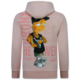 Oversized Hoodie Heren met Capuchon - The Power - Dik Geweven - 5676 - Roze