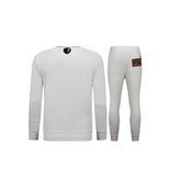 LF Amsterdam Exclusieve Joggingpak Heren - ICON Rocks - 6508W - Wit