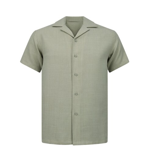 ENOS Linnen Twinset - Linnen Zomerset Heren - Linnen Overhemd Heren - Zomer Broek Heren - MG-011 - Beige