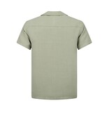 ENOS Twinset - Zomerset Heren - Linnen Look Overhemd Heren - Zomer Broek Heren - MG-011 - Beige