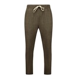 ENOS Twinset - Zomerset Heren - Linnen Look Overhemd Heren - Linnen Broek Heren - MG-011 - Bruin