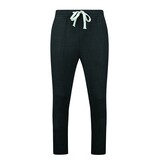 ENOS Zomerset Heren - Twinset - Linnen Look Overhemd Heren - Zomer Broek Heren - MG-012 - Zwart