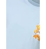 True Rise  T shirt Heren met Print - Oversized T shirt Heren - T-shirts Heren Grappig - Funny Shirt Bear  - 1960 - Blauw