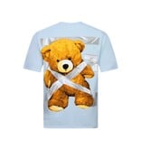 True Rise  T shirt Heren met Print - Oversized T shirt Heren - T-shirts Heren Grappig - Funny Shirt Bear  - 1960 - Blauw