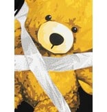 True Rise Heren Tshirt met Opdruk - Oversized T shirt Heren - T-shirts Heren Grappig - Fun Shirts Bear -1960- Zwart