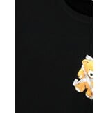 True Rise Heren Tshirt met Opdruk - Oversized T shirt Heren - T-shirts Heren Grappig - Fun Shirts Bear -1960- Zwart