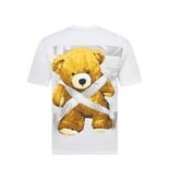 True Rise Tshirts Heren Grappig - Oversized T shirt Heren - Heren Tshirt met Opdruk - Fun Shirts Bear -1960- Wit