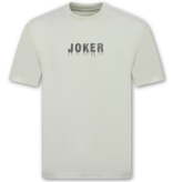 True Rise Joker Tshirt met Opdruk - T shirt Heren met Print  - Oversized T shirt Heren  - Funny shirt  -1791- Grijs